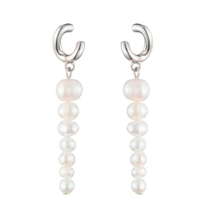 Aretes Carolee Color Plateado Clp00945S130 Para Dama
