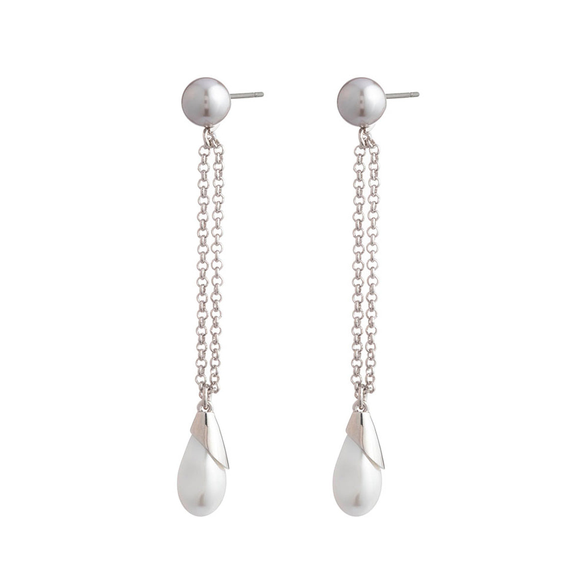 Aretes Carolee Color Plateado Clp00988S130 Para Dama