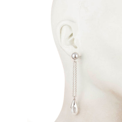 Aretes Carolee Color Plateado Clp00988S130 Para Dama