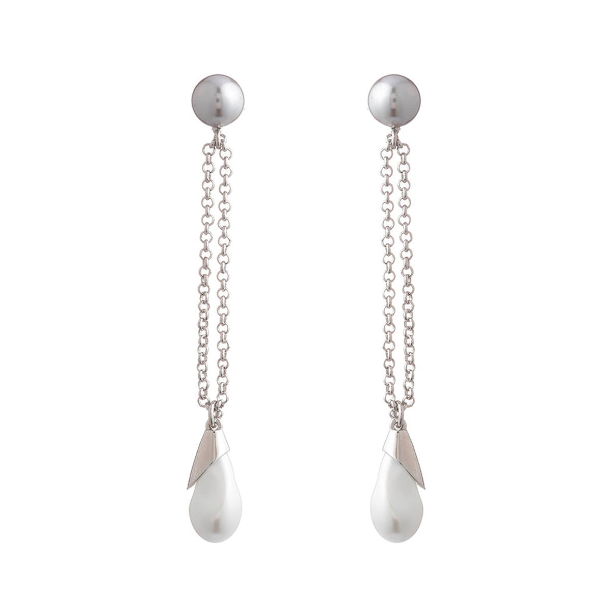Aretes Carolee Color Plateado Clp00988S130 Para Dama