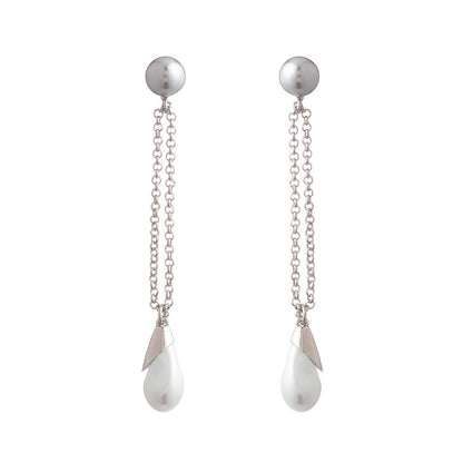 Aretes Carolee Color Plateado Clp00988S130 Para Dama