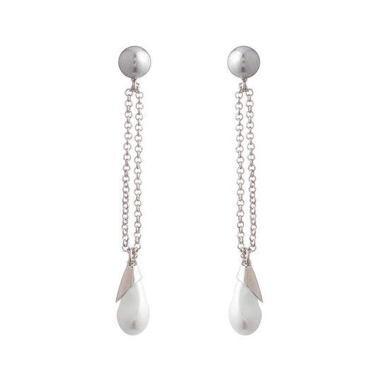 Aretes Carolee Color Plateado Clp00988S130 Para Dama