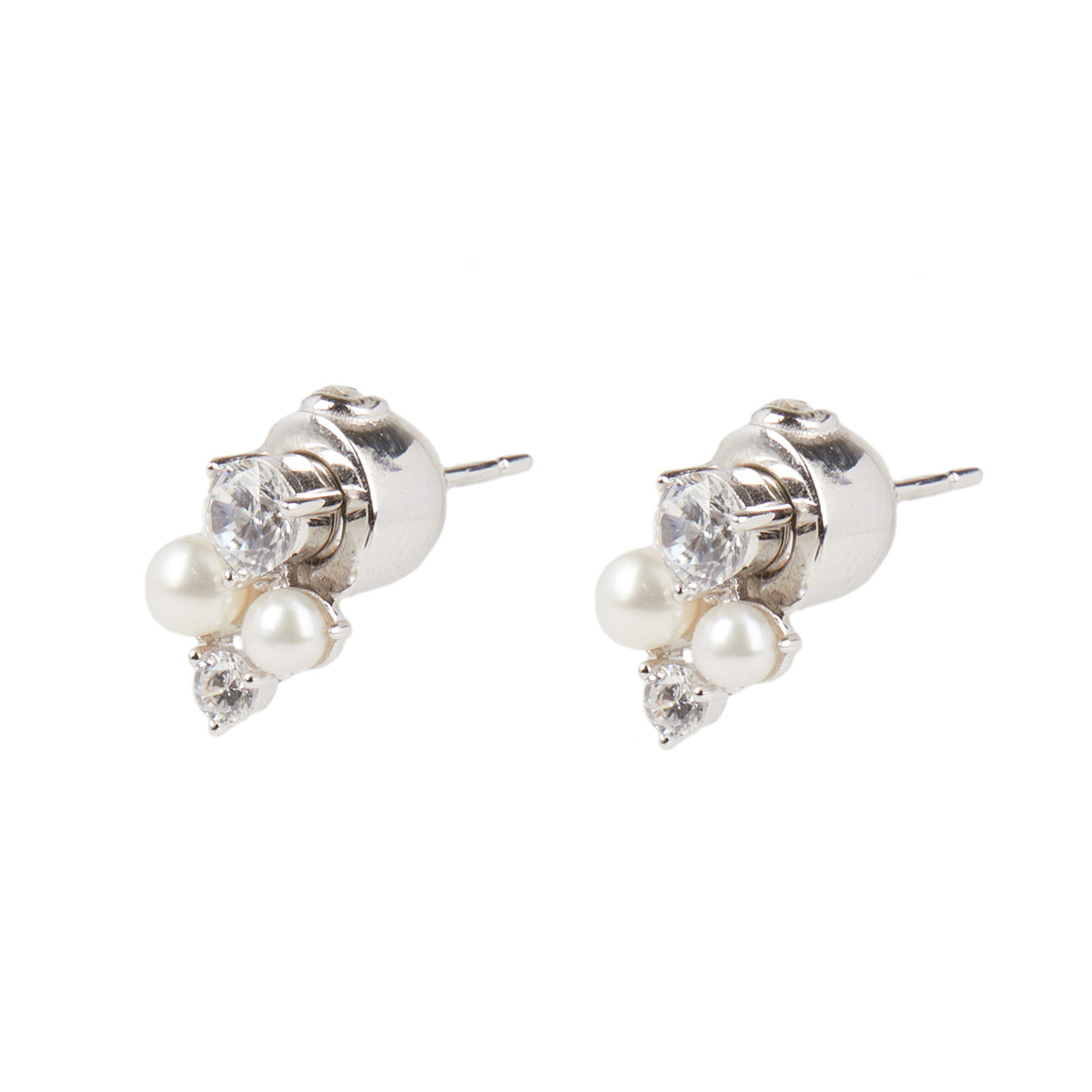 Aretes Carolee Color Plateado Clp01110S100 Para Dama