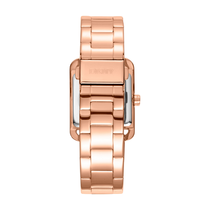 Reloj DKNY Color Oro Rosa Dk1L001M0055 Para Dama