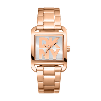 Reloj DKNY Color Oro Rosa Dk1L001M0055 Para Dama