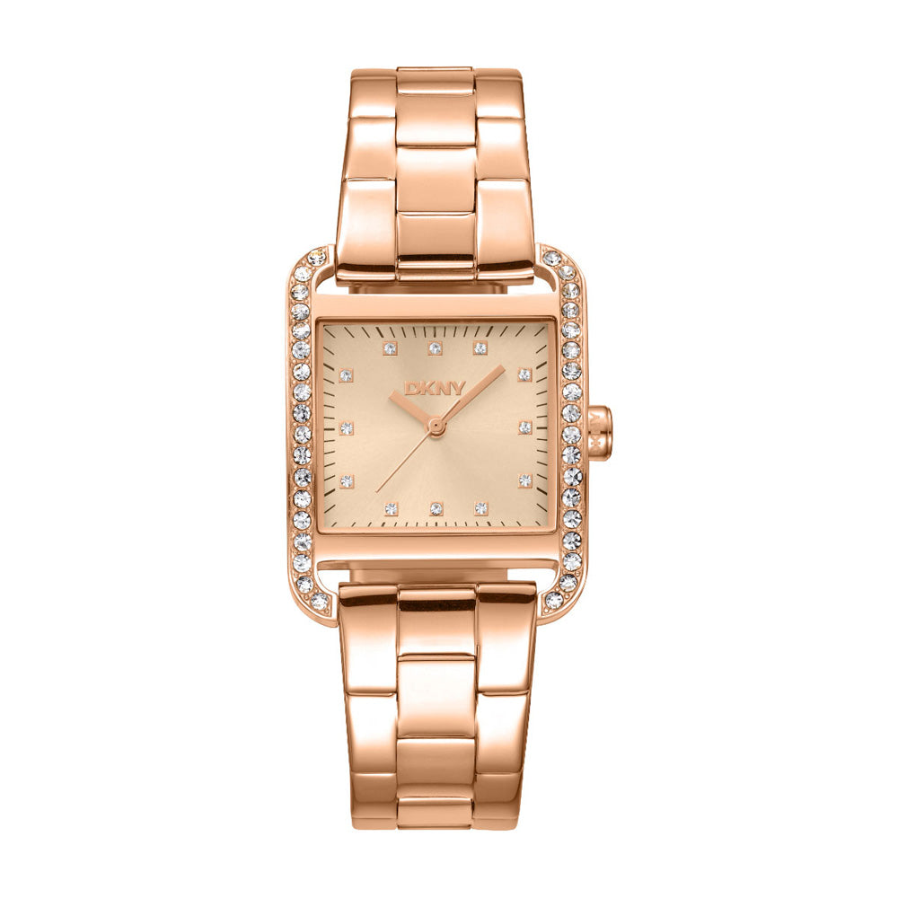 Reloj DKNY Color Oro Rosa Dk1L003M0035 Para Dama