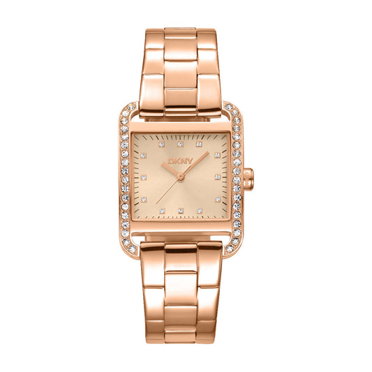 Reloj DKNY Color Oro Rosa Dk1L003M0035 Para Dama