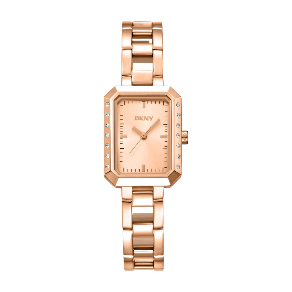 Reloj DKNY Color Oro Rosa Dk1L010M0035 Para Dama