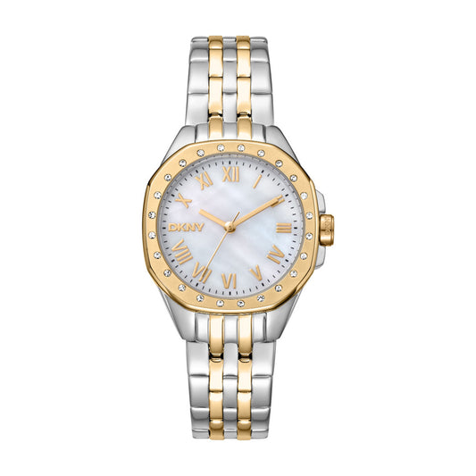 Reloj DKNY Color Bitono Dk1L013M0085 Para Dama