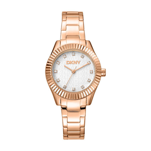 Reloj DKNY Color Oro Rosa Dk1L017M0065 Para Dama
