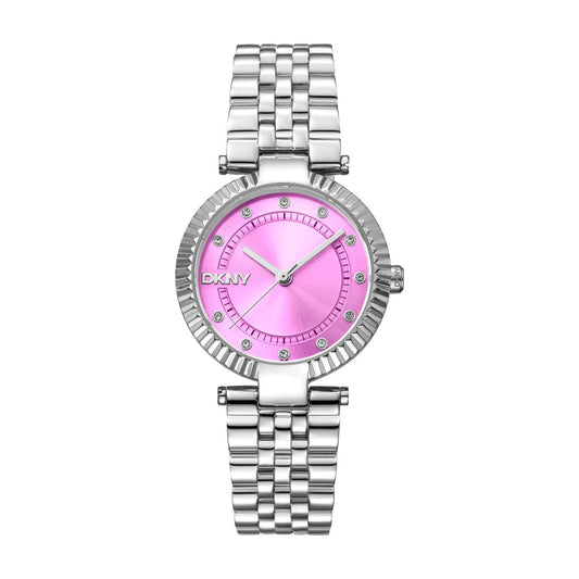 Reloj DKNY Color Plateado Dk1L042M0045 Para Dama