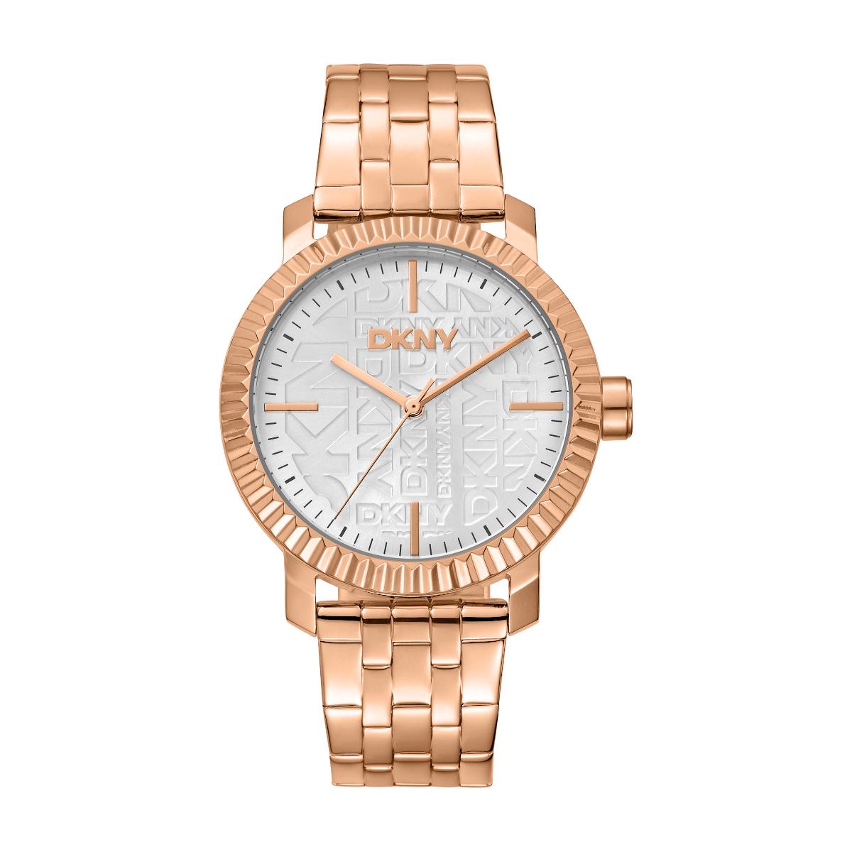 Reloj DKNY Color Oro Rosa Dk1L053M0035 Para Dama