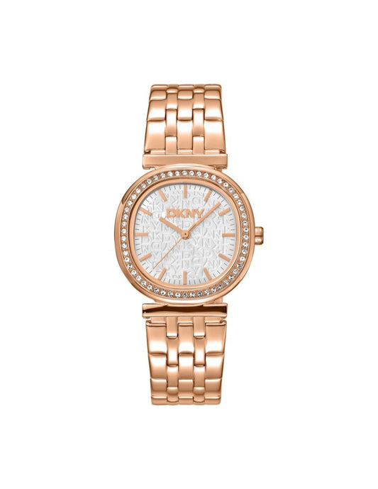 Reloj DKNY Color Oro Rosa Dk1L083M0075 Para Dama