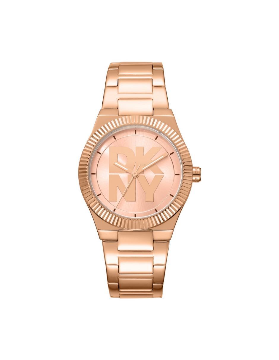 Reloj DKNY Color Oro Rosa Dk1L102M0045 Para Dama