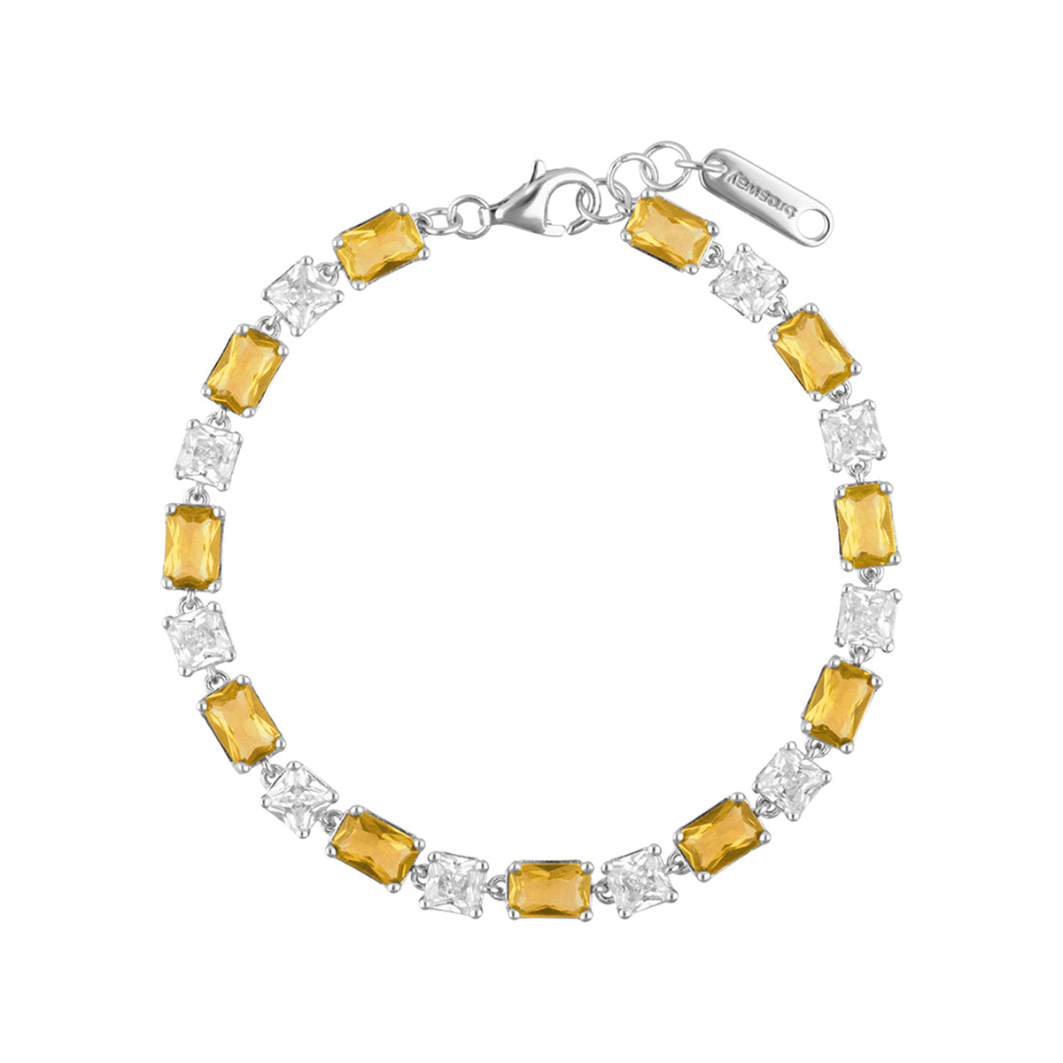 Pulsera Brosway Para Caballero Color Plateado Fey15