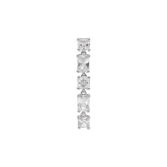 Arete Solitario Brosway color plateado FIW27