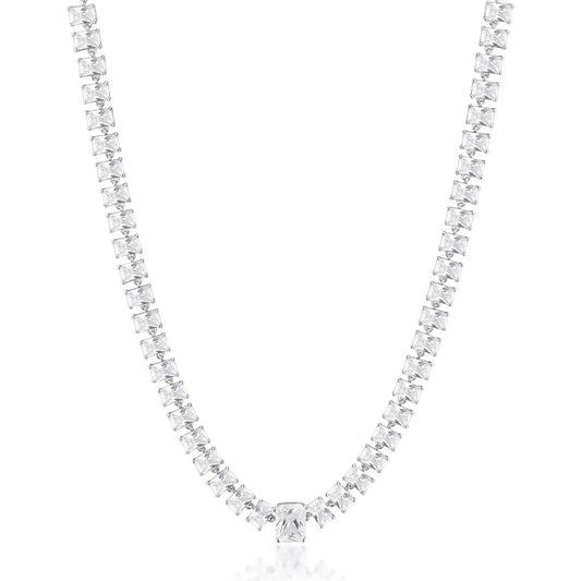 Collar Brosway Color Plateado Fiw39