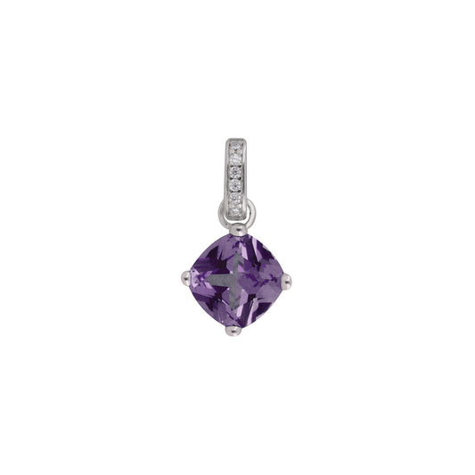 Charm Brosway color morado FMP25 / No incluye collar