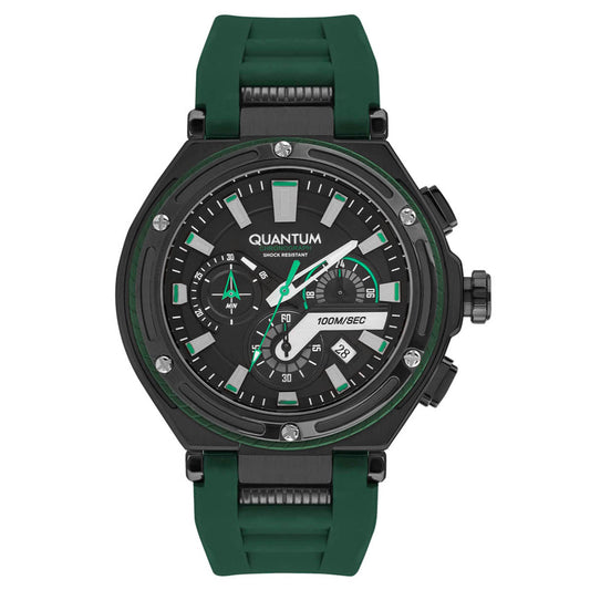 Reloj Quantum color verde HNG1010.656