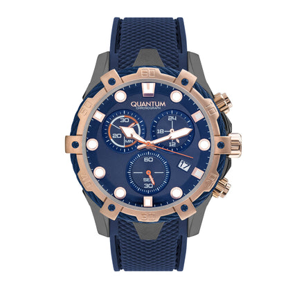 Reloj Quantum color azul HNG1019.969