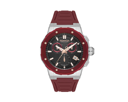 Reloj Quantum Color rojo HNG1082.358