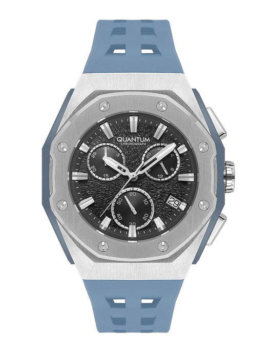 Reloj Quantum Color Azul HNG1170.360 Para Caballero
