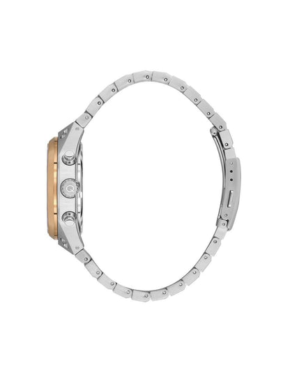 Reloj Quantum Color Plateado HNG1172.260 Para Caballero