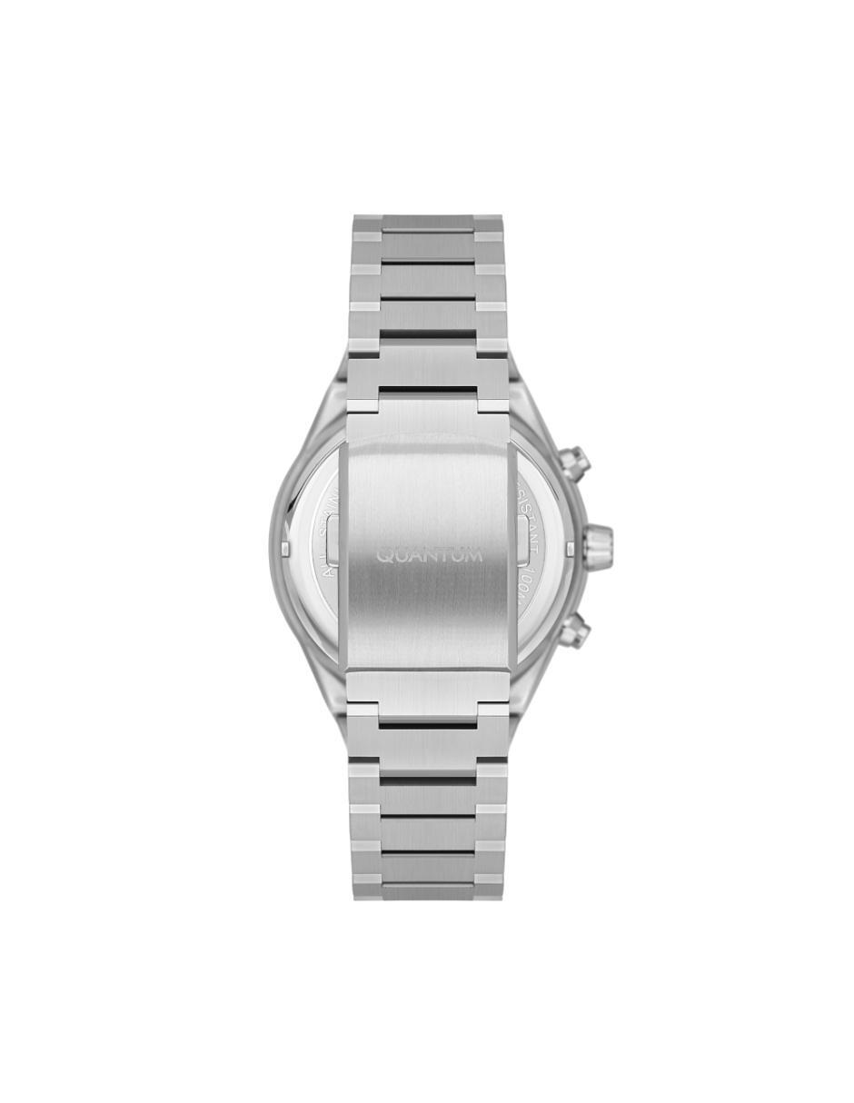 Reloj Quantum Color Plateado HNG1172.260 Para Caballero