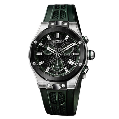 Reloj Quantum Color Verde Hng1230.355 Para Caballero