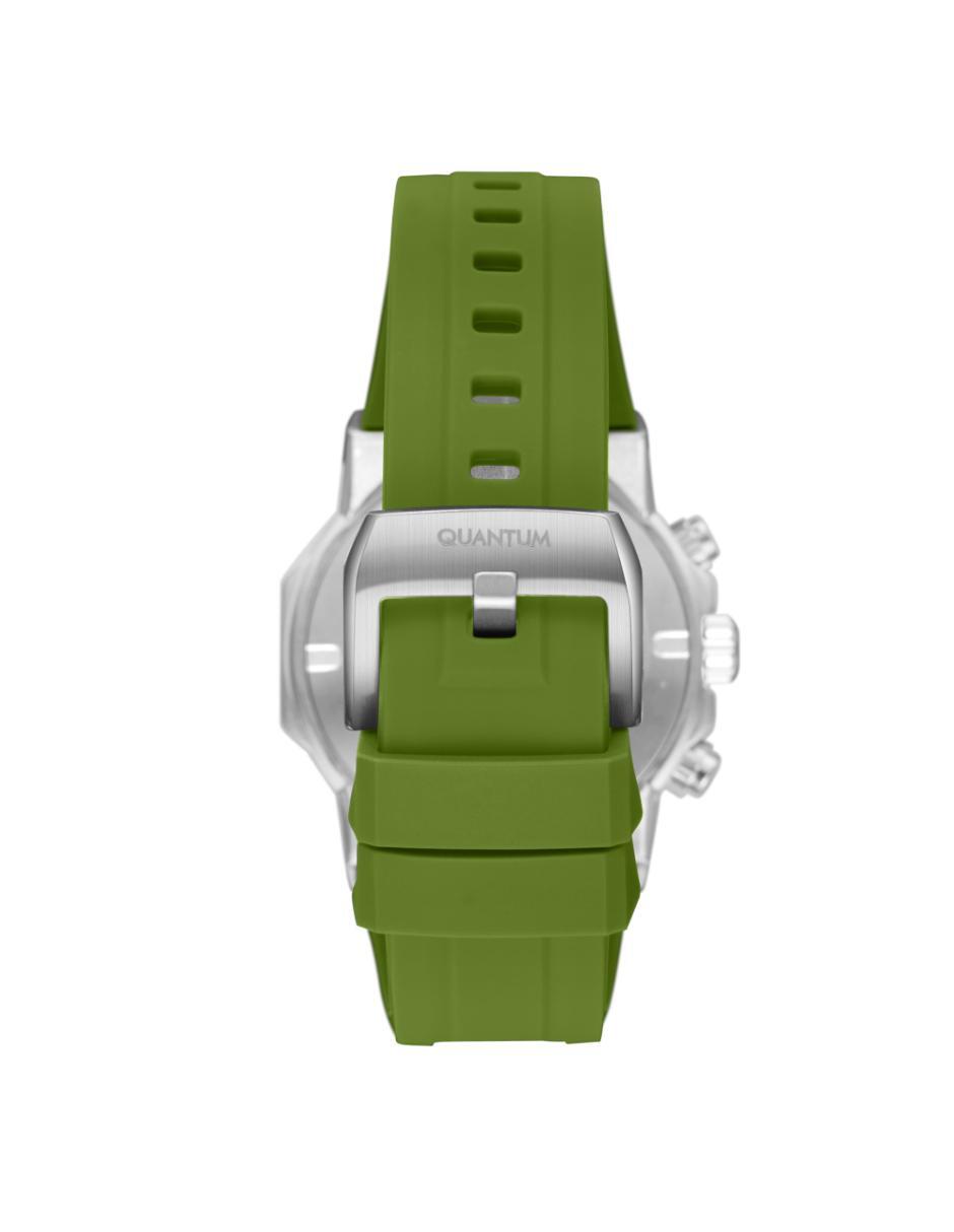 Reloj Quantum Color Verde HNG1232.275 Para Caballero