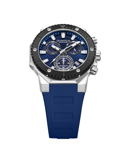 Reloj Quantum Color Azul HNG1232.399 Para Caballero