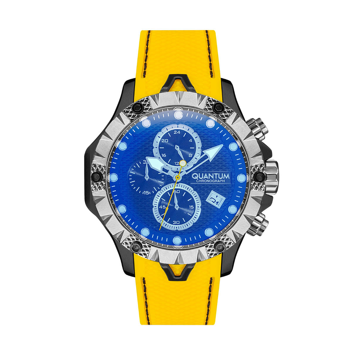 Reloj Quantum color amarillo HNG957.654