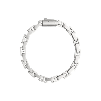 Pulsera Caballero Cat Plateado J008B00222