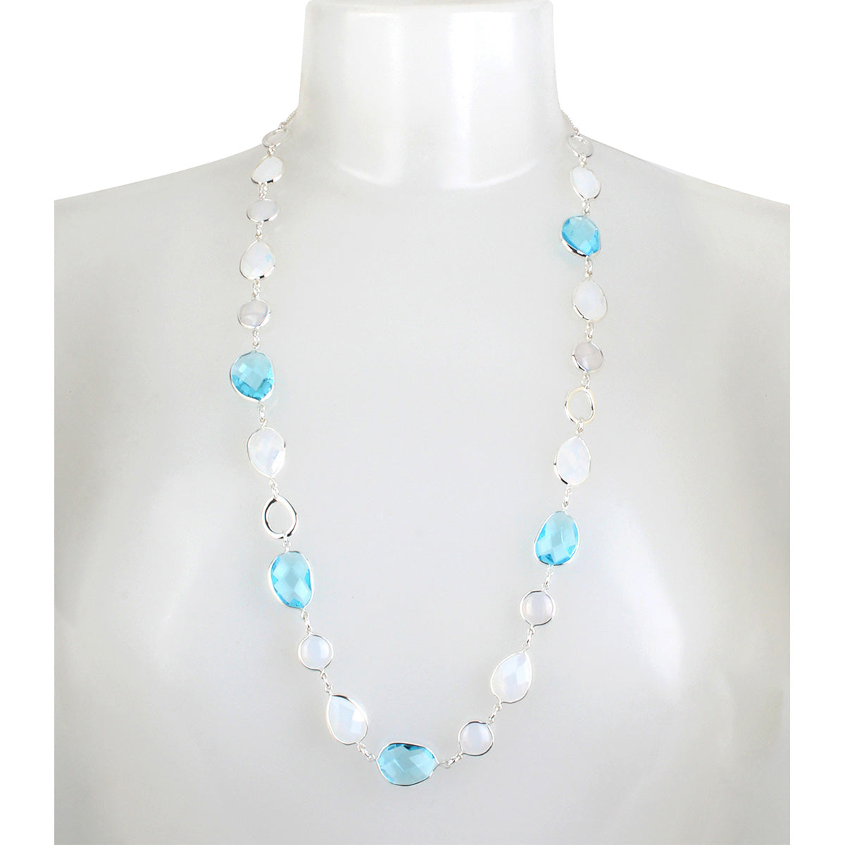 Collar Kcny Color Plateado K10218-N01 Para Dama