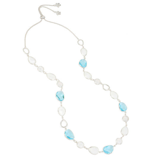 Collar Kcny Color Plateado K10218-N01 Para Dama
