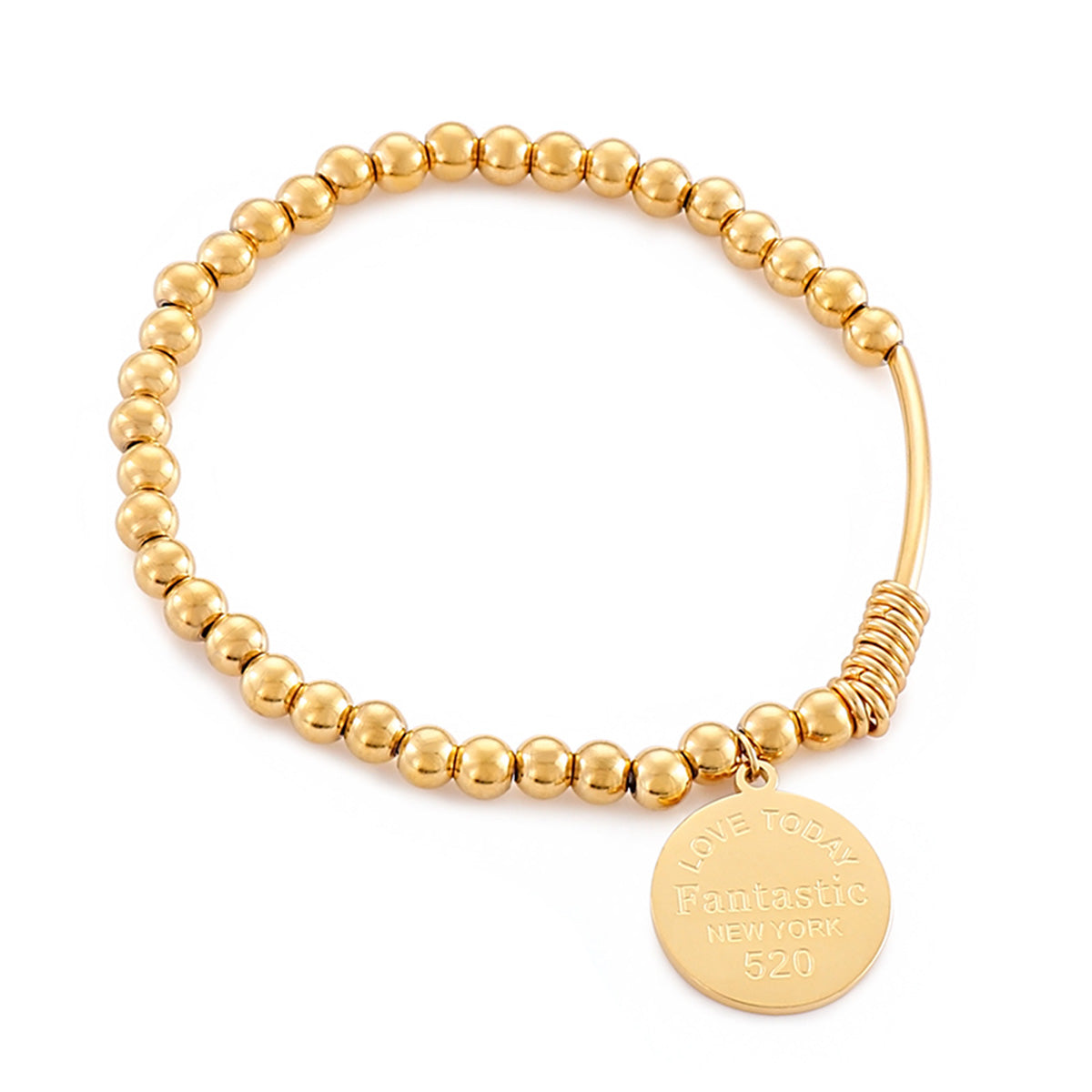 Pulsera LEE COOPER Color Dorado Lc.B.01418.110 Para Dama