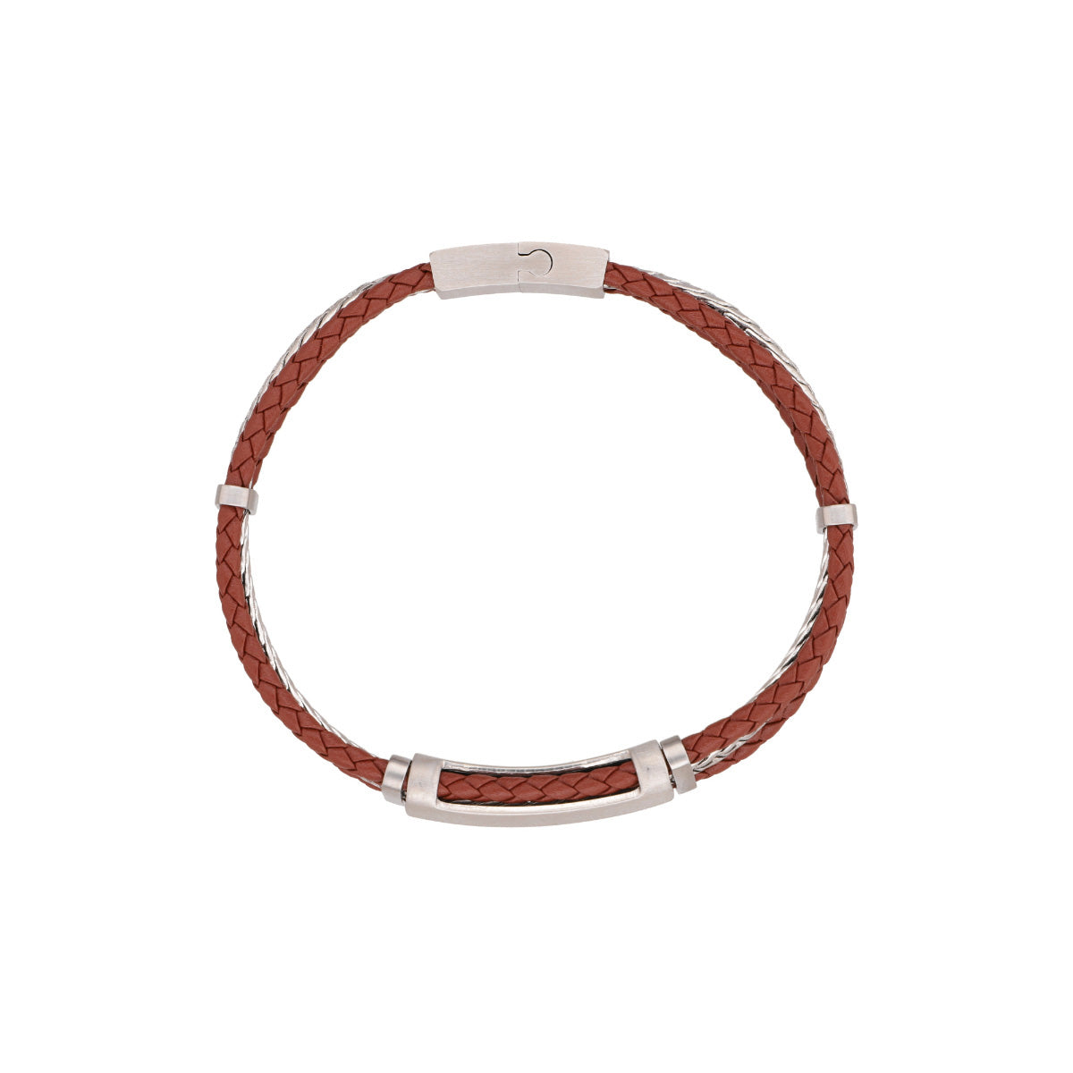 Pulsera LEE COOPER Color Café Claro Lc.B.01818.534 Para Caballero