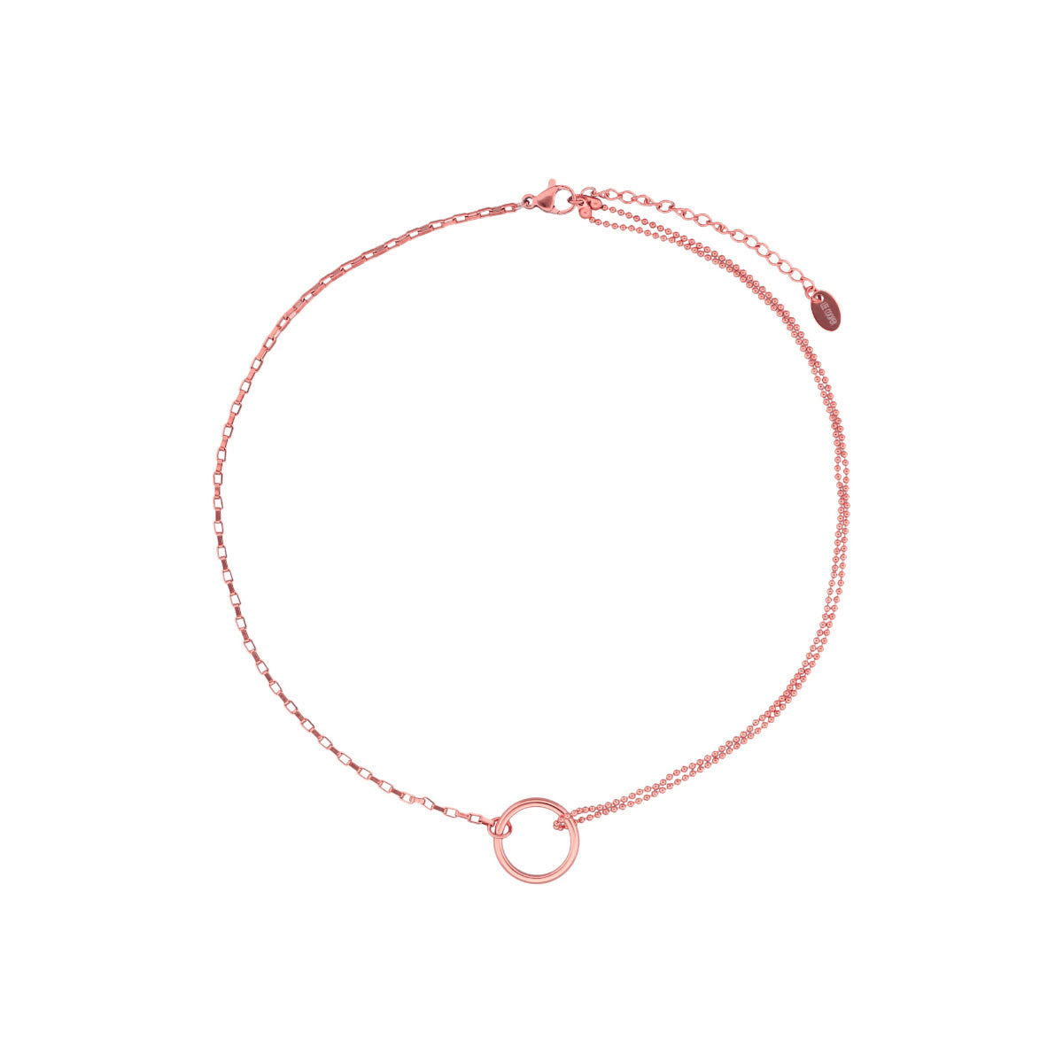 Collar LEE COOPER Color Oro Rosa Lc.N.01715.410 Para Dama