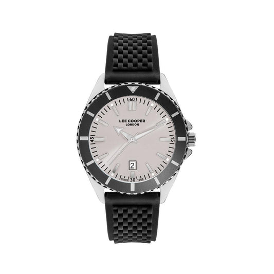 Reloj Lee Cooper Color Negro Lc07361.361 Para Caballero
