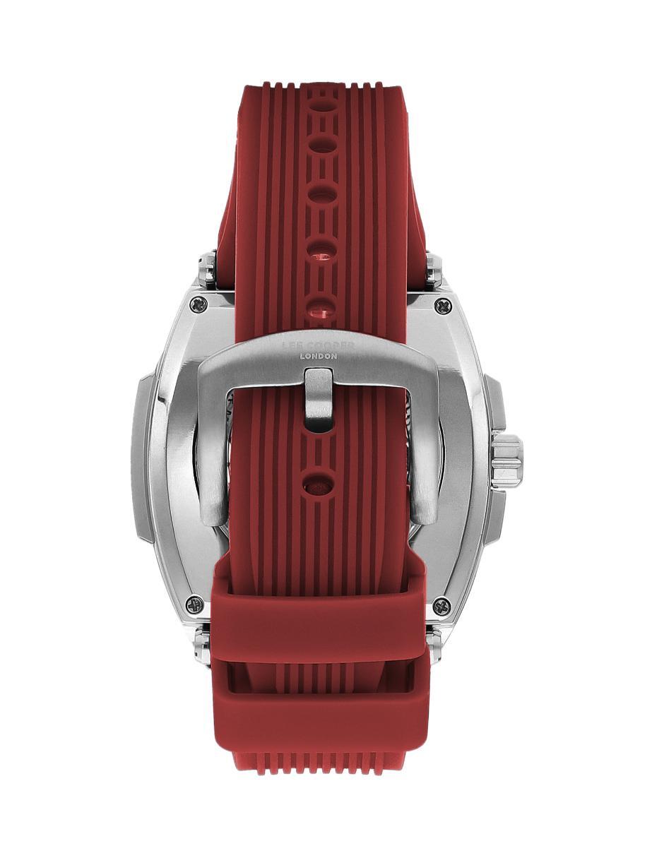 Reloj Lee Cooper Color Rojo LC07979.358 Para Caballero