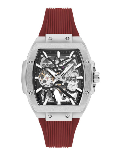 Reloj Lee Cooper Color Rojo LC07979.358 Para Caballero
