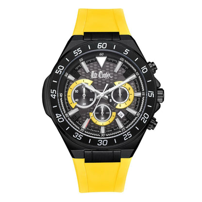 Reloj Lee Cooper Color amarillo LC08003.657