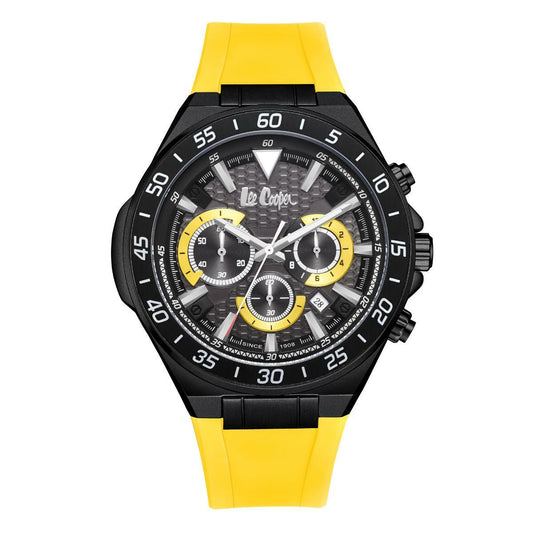Reloj Lee Cooper Color amarillo LC08003.657