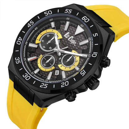Reloj Lee Cooper Color amarillo LC08003.657