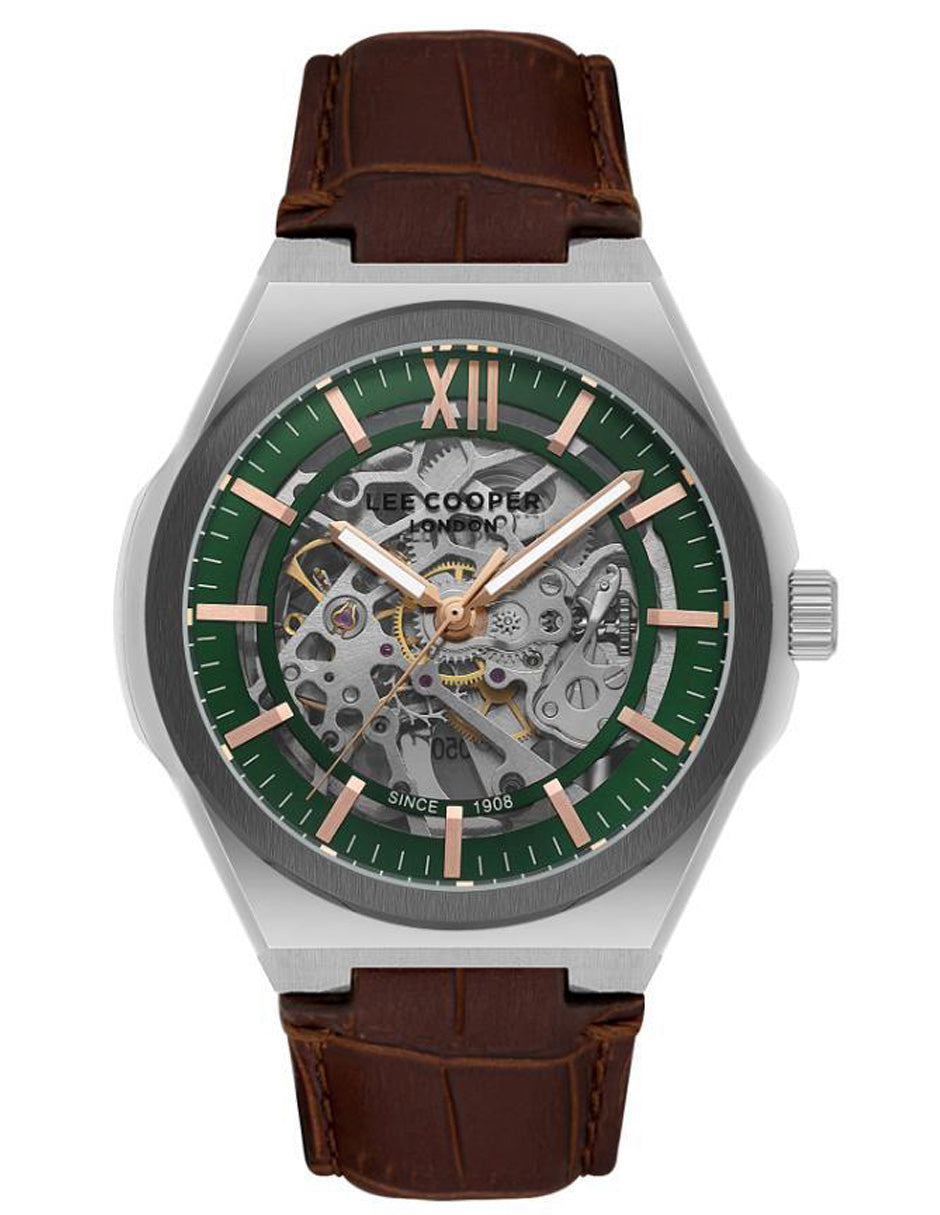 Reloj Lee Cooper Color Marrón LC08050.354 Para Caballero