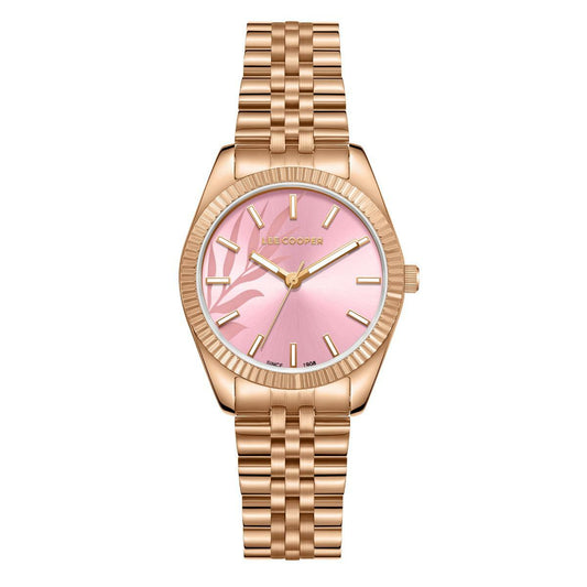 Reloj Lee Cooper Color oro-rosa LC08102.480