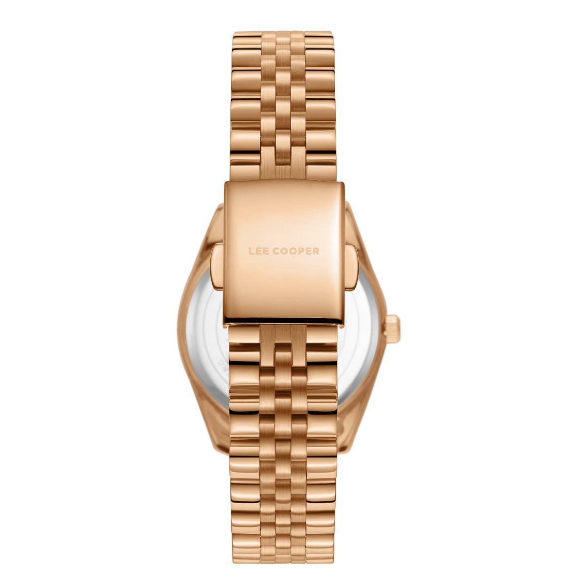 Reloj Lee Cooper Color oro-rosa LC08102.480
