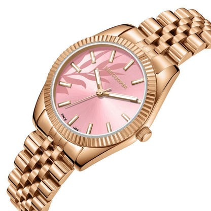 Reloj Lee Cooper Color oro-rosa LC08102.480