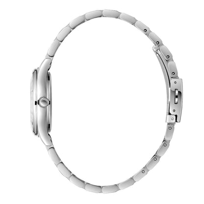 Reloj Lee Cooper Color Plateado LC08157.320 Para Dama