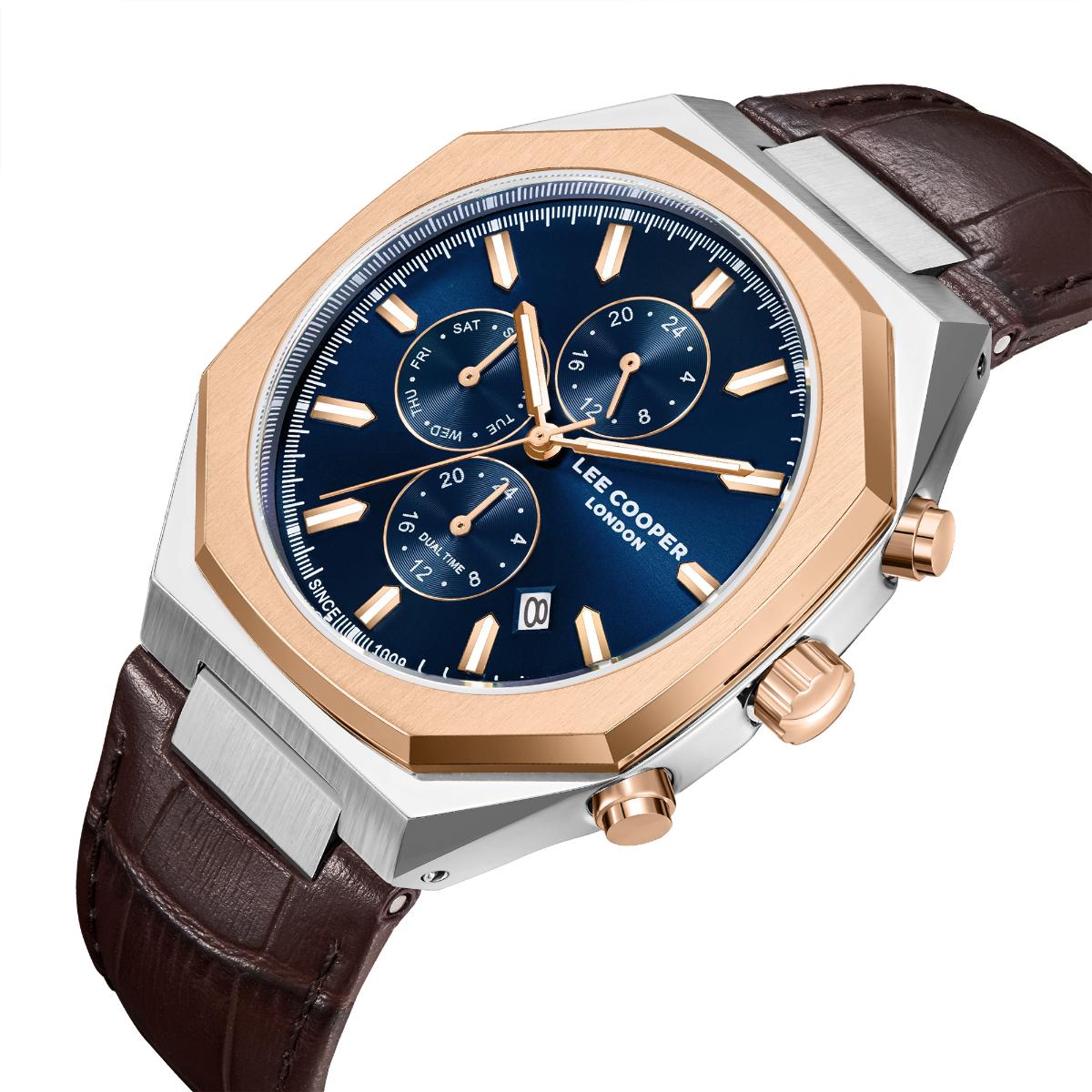 Reloj Lee Cooper Color  Lc08168.594 Para Caballero
